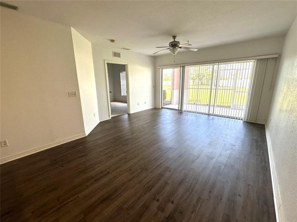 Living Room and Dining Area