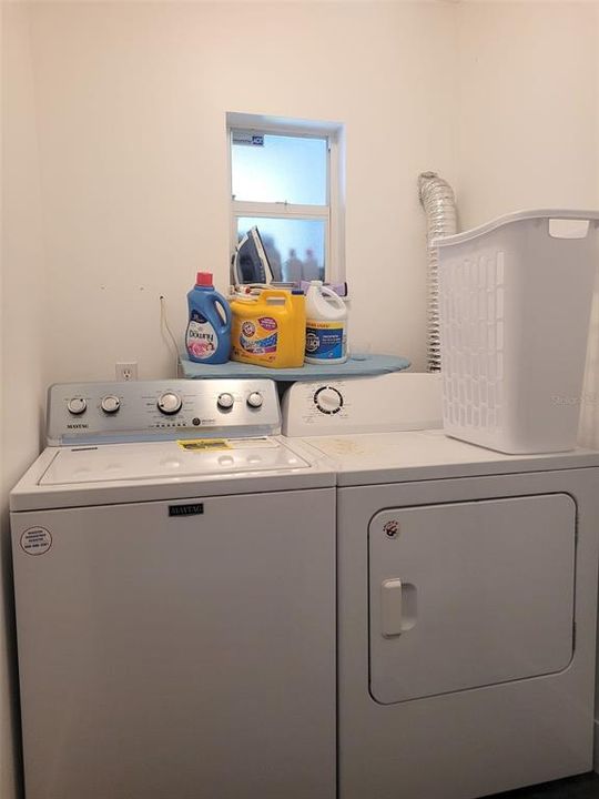 Our dedicated laundry room