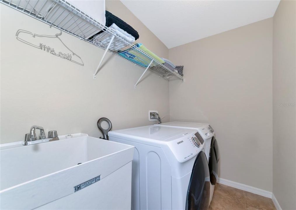 Laundry Room inside the home