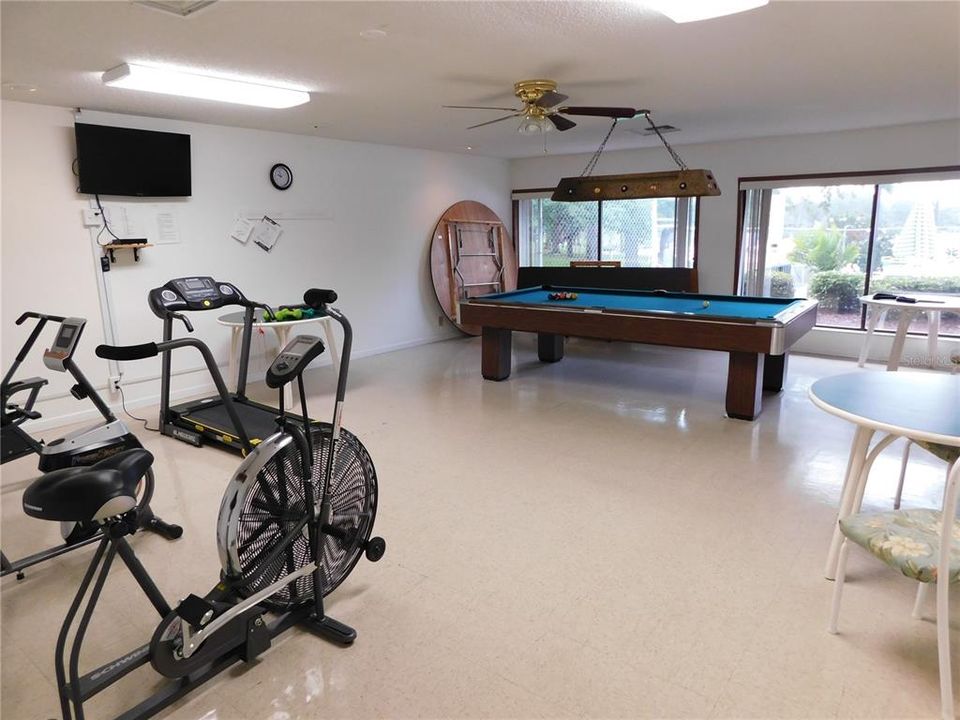 Clubhouse Exercise Area