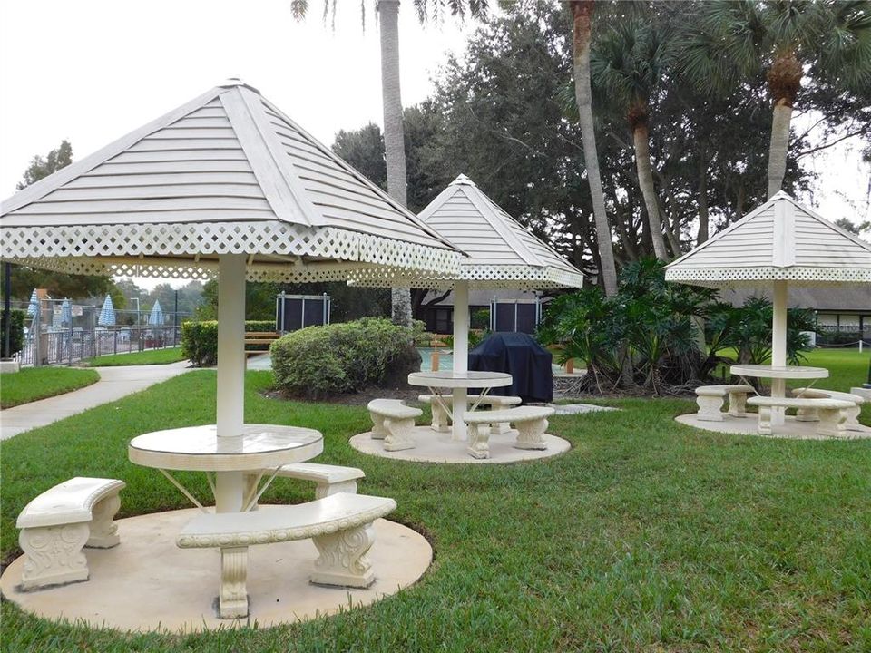 Picnic Area At The Clubhouse
