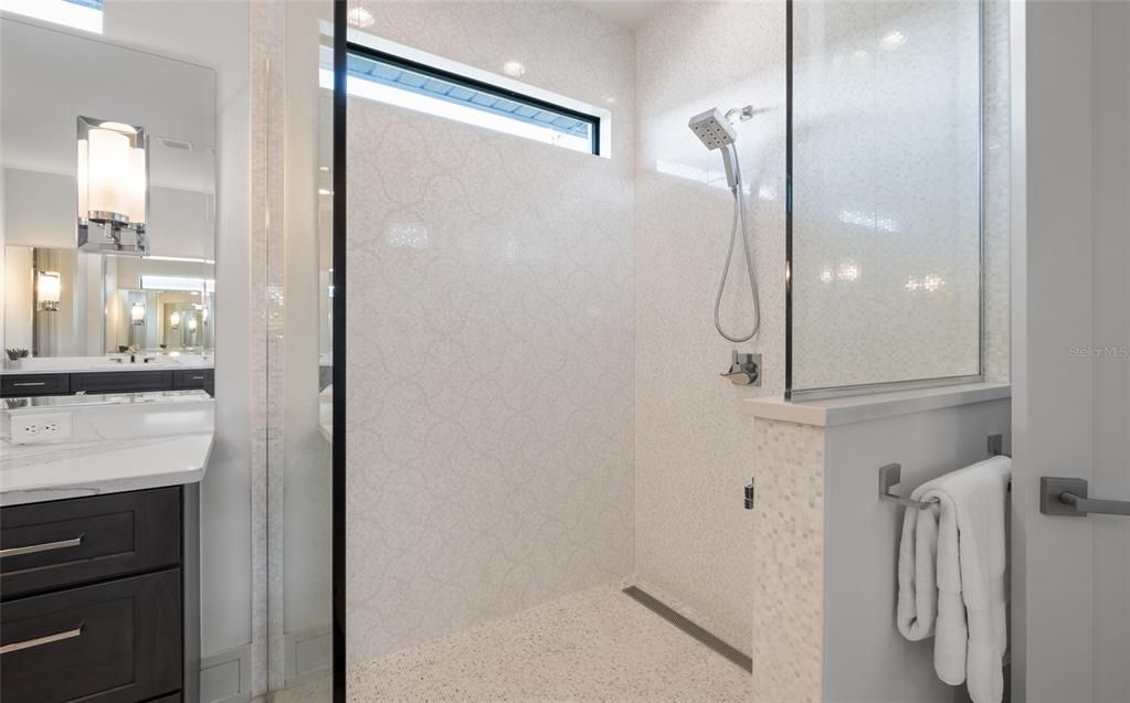 Owner's Bathroom walk-in shower
