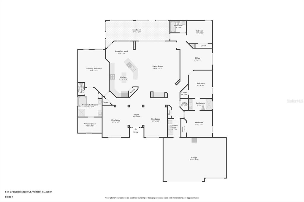 Try the video link for an interactive floor plan.