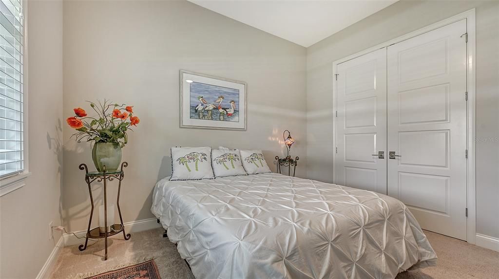 large guest bedroom  ensures privacy and serenity for all occupants