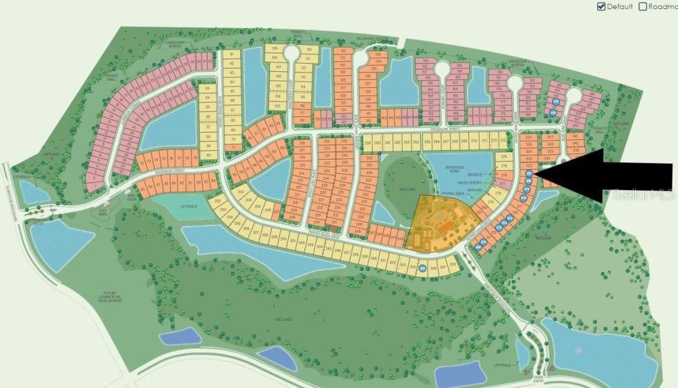 Site map - Lot 321