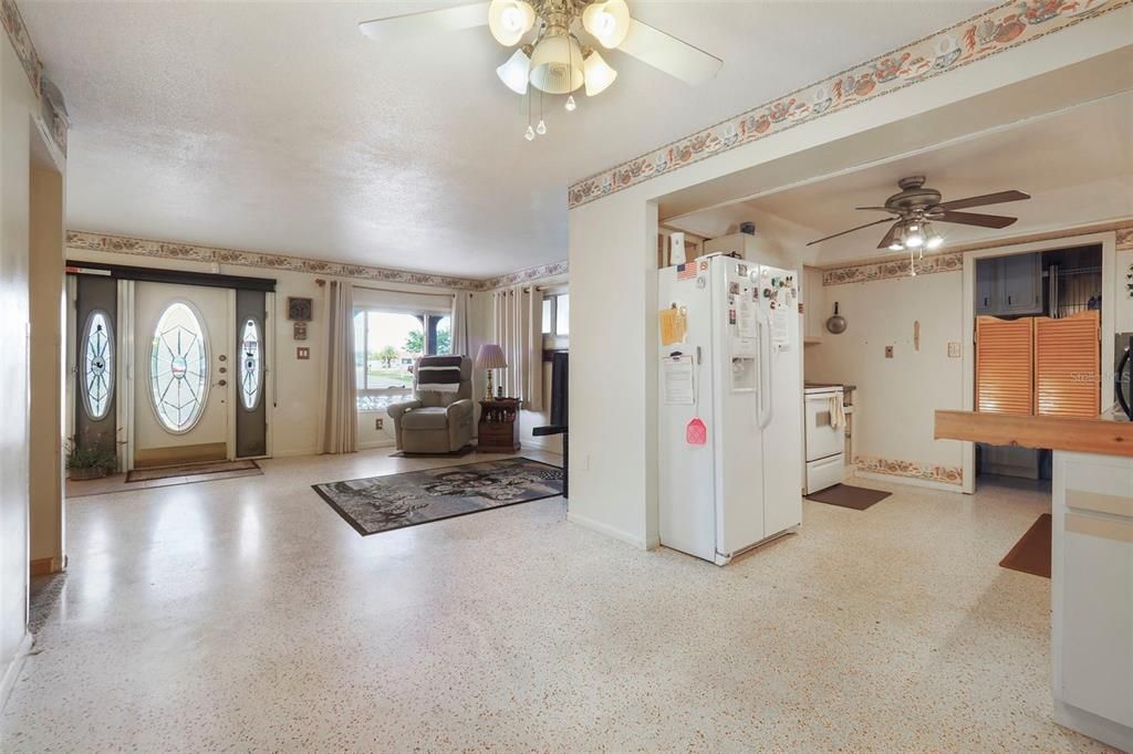 Dining room and Kitchen