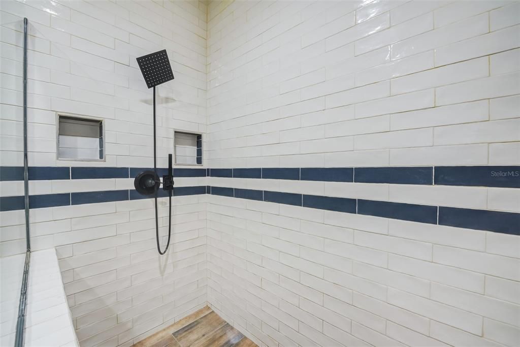 Fabulous Tiled Shower