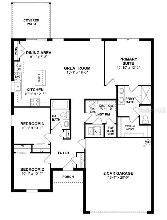 Active With Contract: $289,990 (3 beds, 2 baths, 1363 Square Feet)