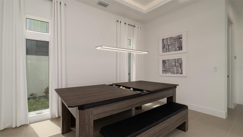 Formal Dining/Converts to Pool Table
