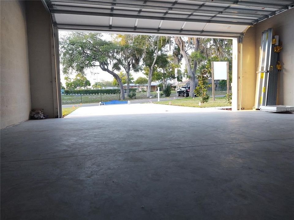 Large Garage, Insulated Door, Golf Cart Storage, Epoxy Floor Coming This Week!!