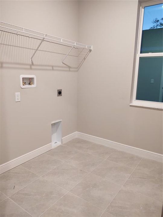 Huge Laundry Room with Natural Light & Pre-Plumb for Laundry Sink