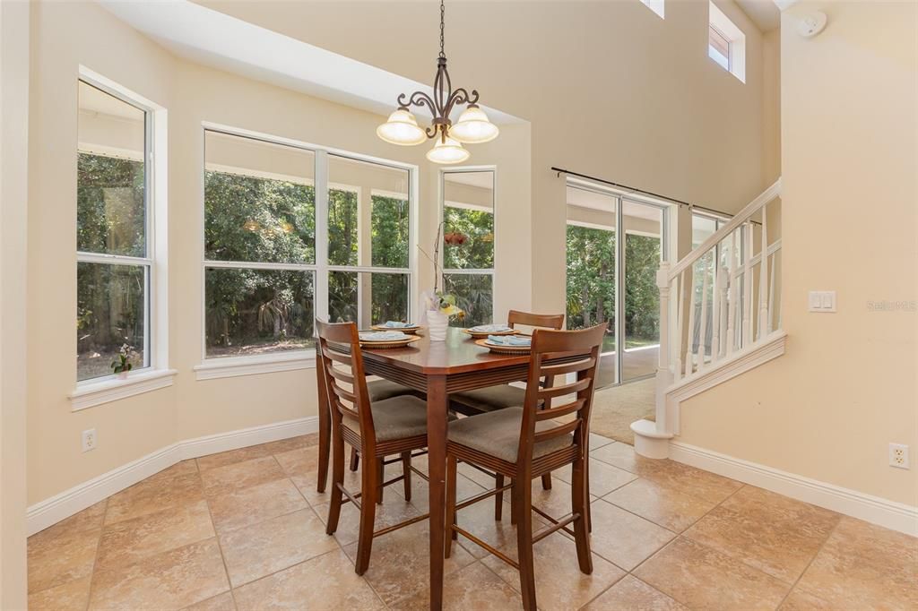 Breakfast Nook off the kitchen