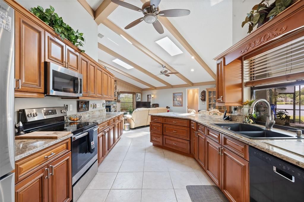 Kitchen is Central to this floor plan!