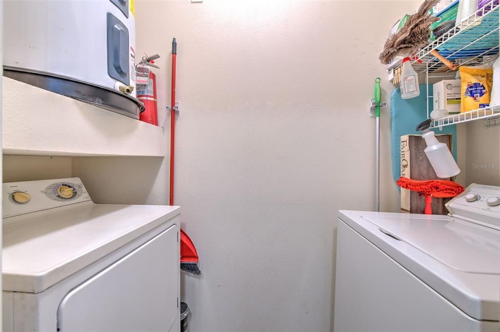 Laundry/Cleaning Closet