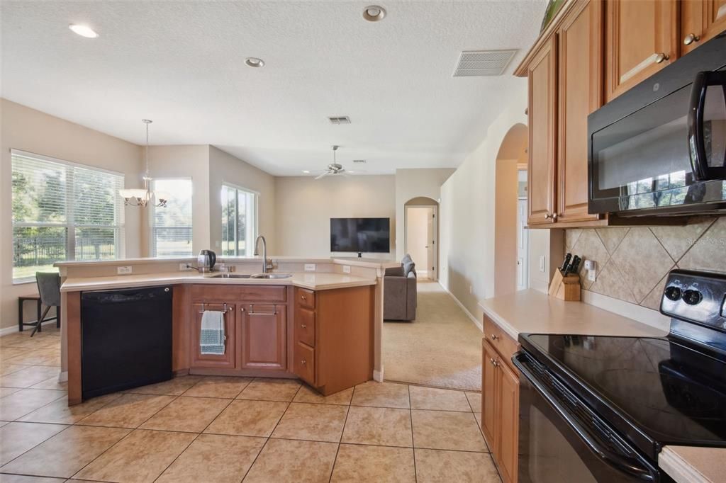 Kitchen from Family Room