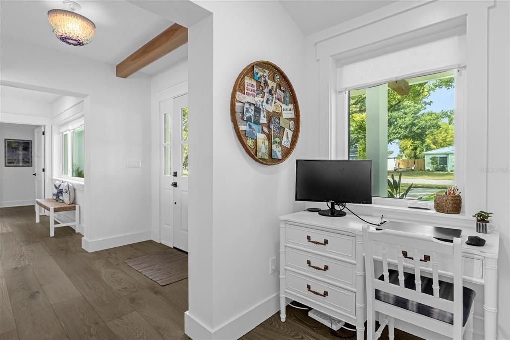 Office nook/Foyer - Main house