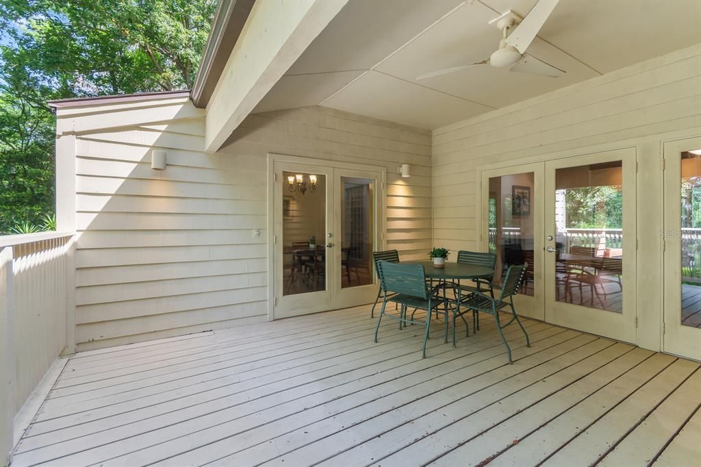 Porch off Breakfast and Dining Areas - View 3