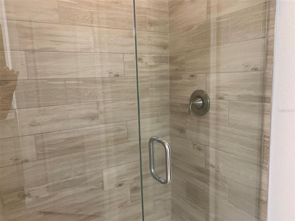 Main bedroom, private shower