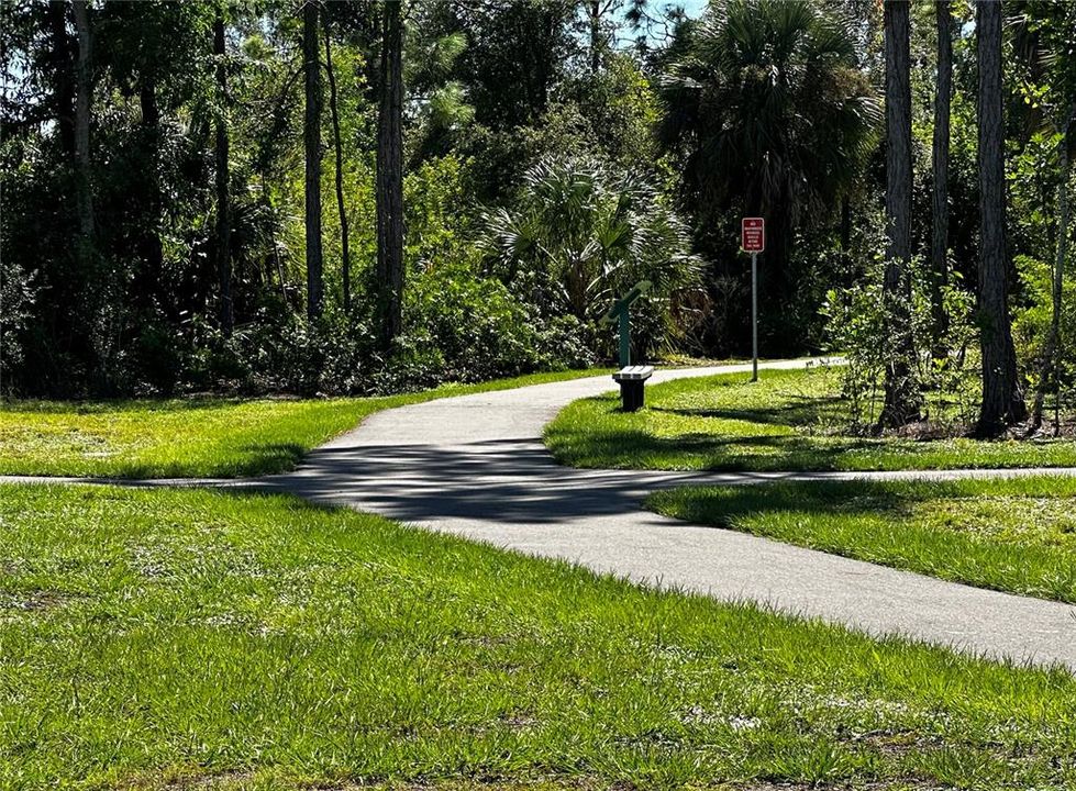 Enjoy the walking trails at the park.