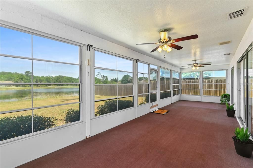 Back, Screened-in Patio