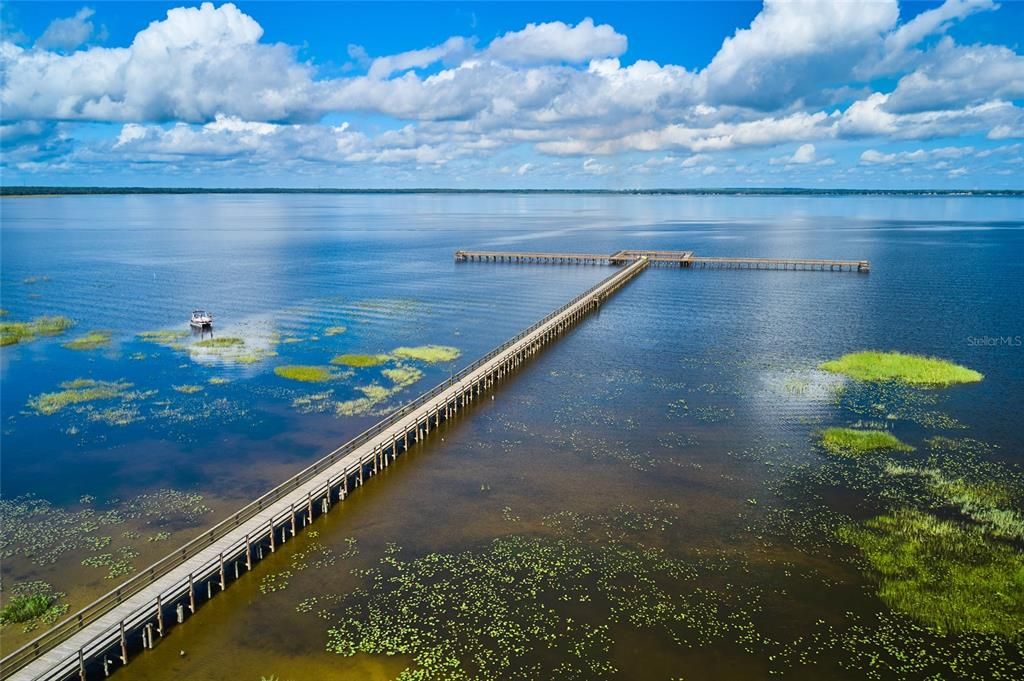 The longest freshwater pier in the State of Florida!