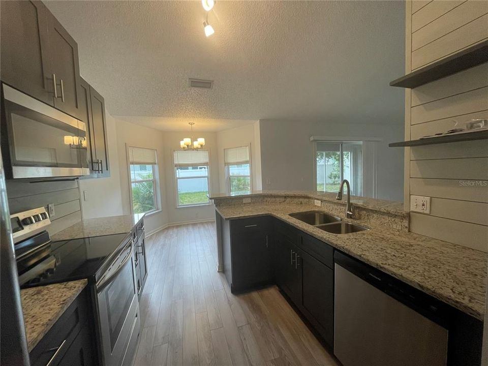 Kitchen from hallway view