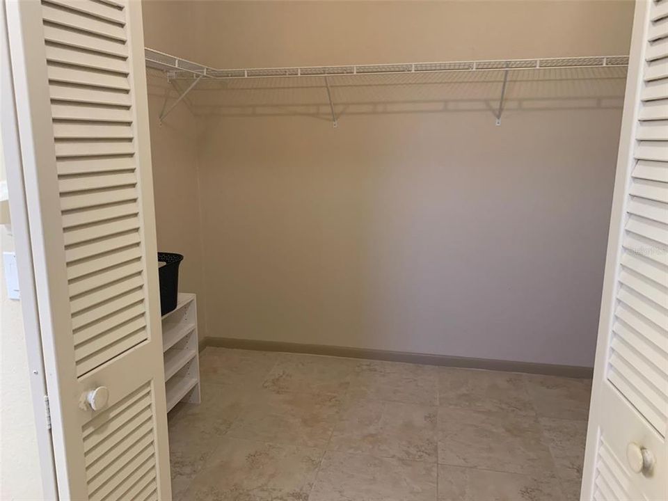 Main walk-in closet