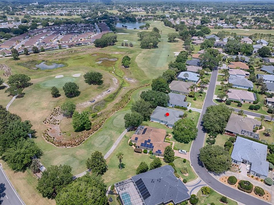 Double fairway view for extra privacy!