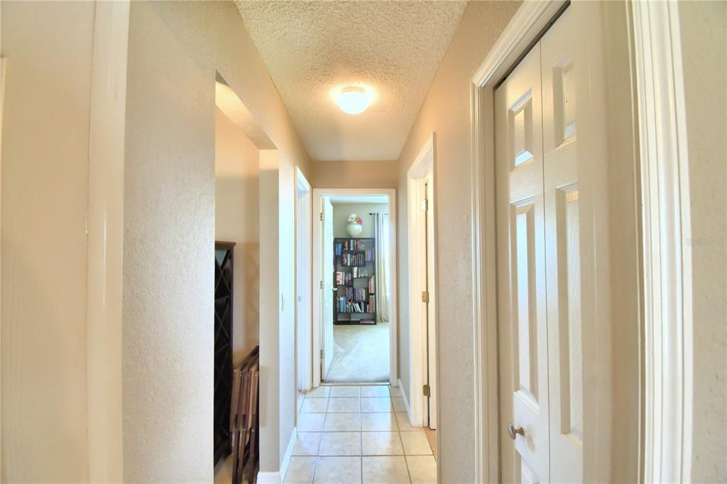 Hallway to Secondary Bedrooms and Bathroom