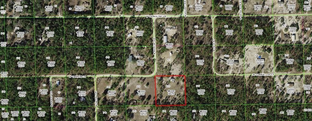 From Citrus County Property Appraisers Office...Home Site is Approx 332'x332'
