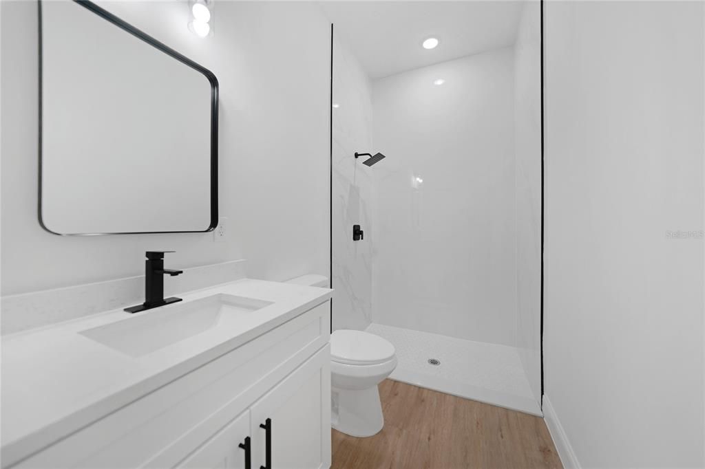 Second Bathroom with Walk-In Shower