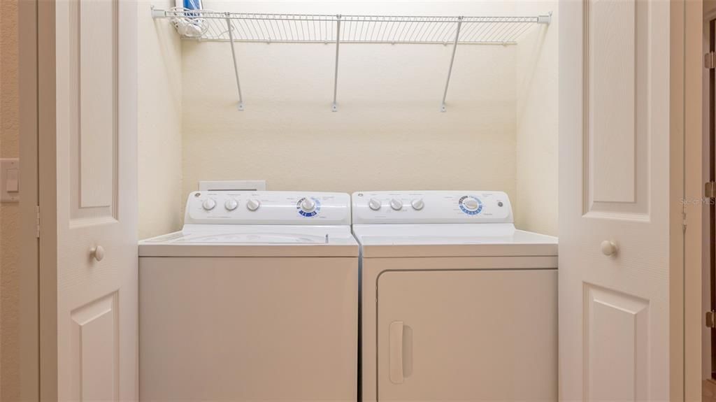 Laundry closet