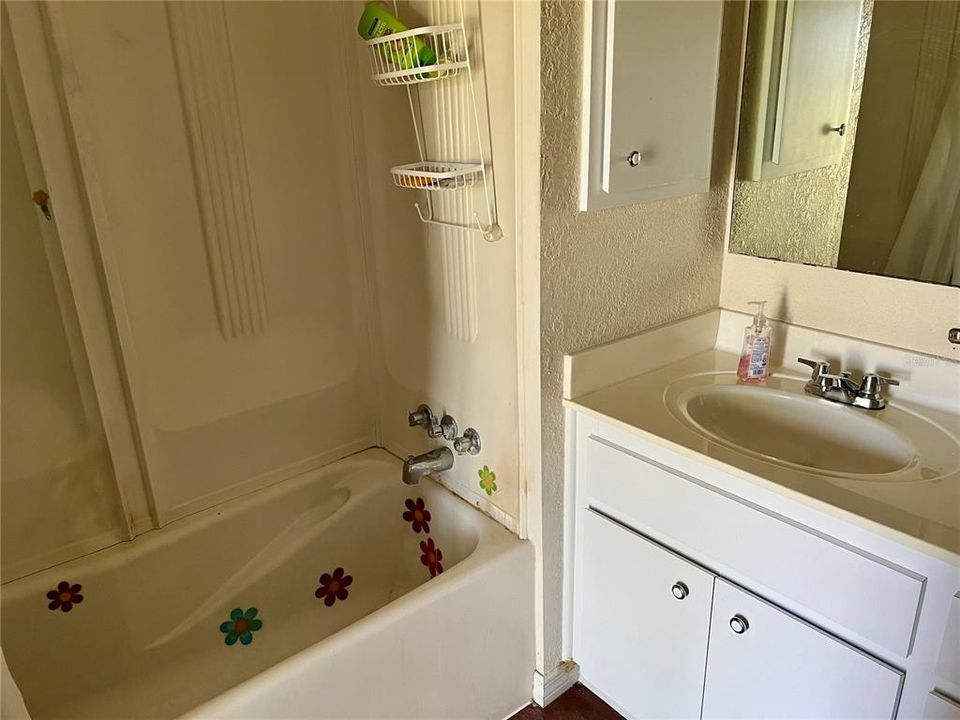 Guest Bath: Tub & Shower Combination