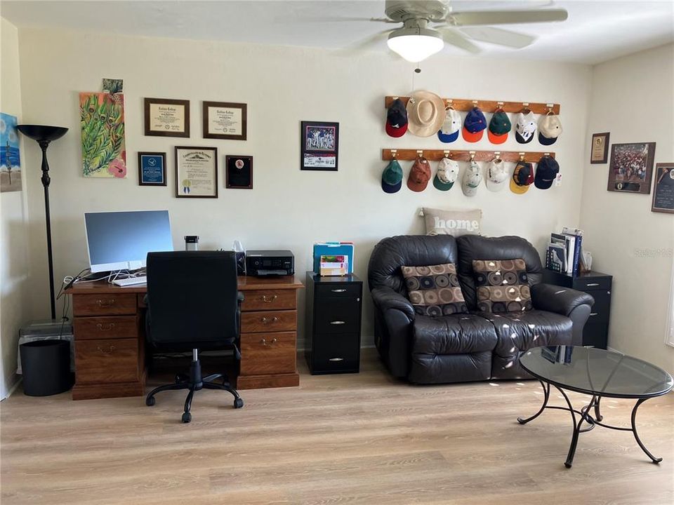 Office/ bedroom on opposite side of house than 2nd BR or master