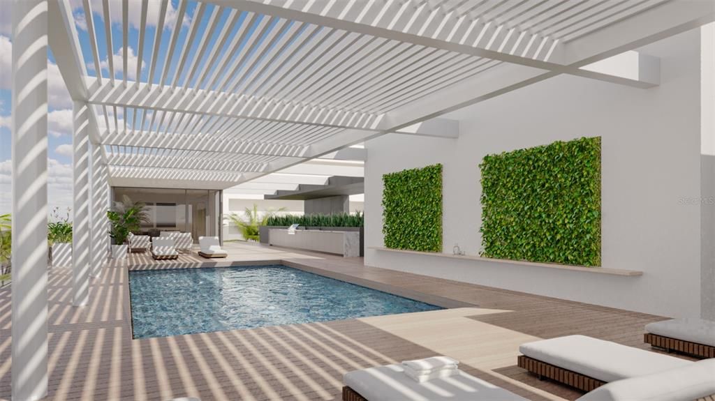 West-Facing Rooftop Terrace, Pool & Social Lounge