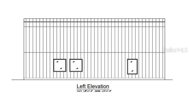 Left Elevation