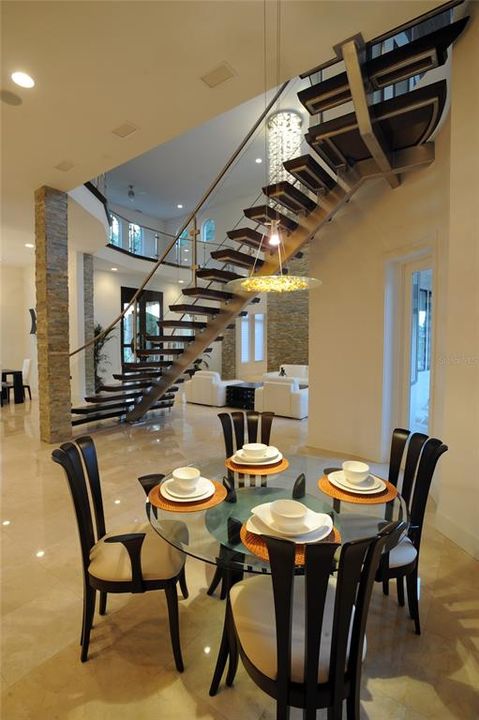 ANOTHER view of the Breakfast Nook that overlooks the VIEW OF THE GRAND OUTDOORS