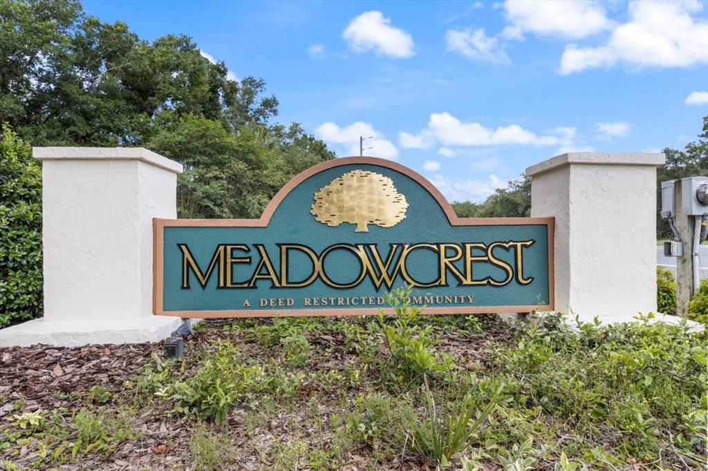 Welcome to Meadowcrest!