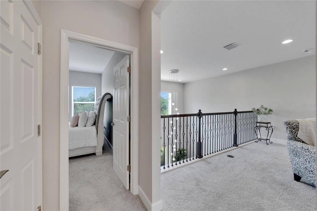 Large bedroom #3 with walk-in closet at 12306 Terracina Chase Ct, Tampa, FL 33625