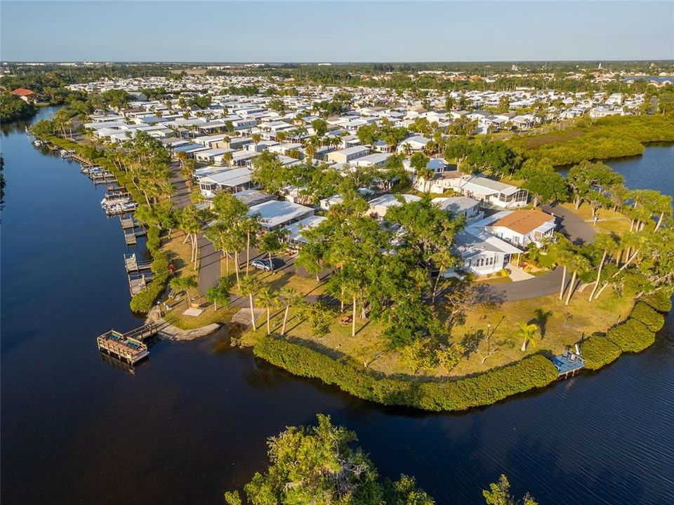 Eagle Point is truly a Water Front Community.