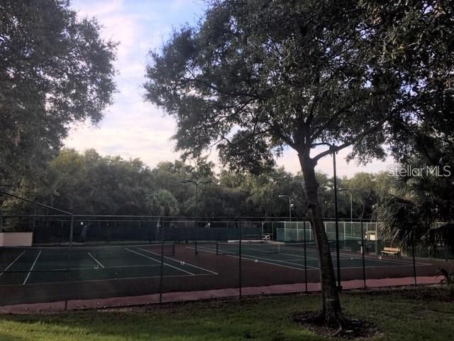 Another view of tennis Court
