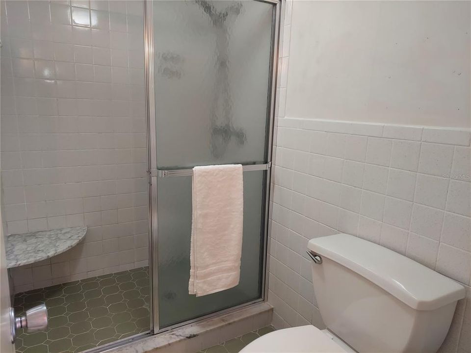 Primary Bathroom with shower