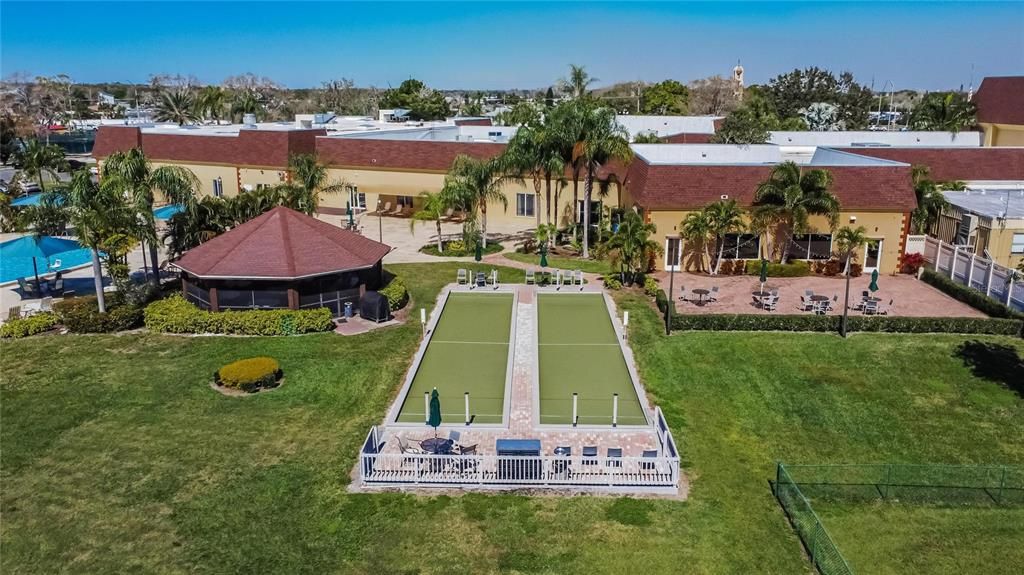 South Club Bocce Ball and Screened Pavilion