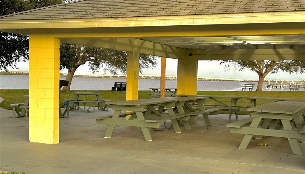 Members of Gulf Cove POA can enjoy the riverside park