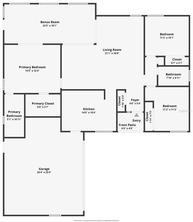 For Sale: $295,000 (3 beds, 2 baths, 1300 Square Feet)