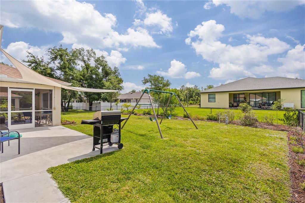 fenced, landscaped and ready to enjoy.  Bring the family!