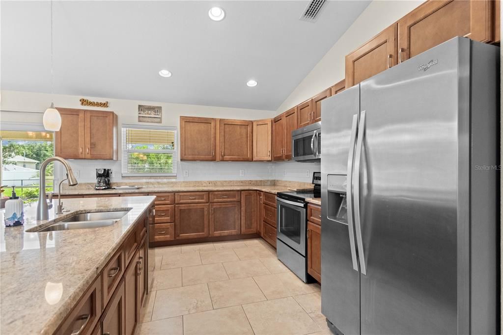 Stainless steel appliances stay!