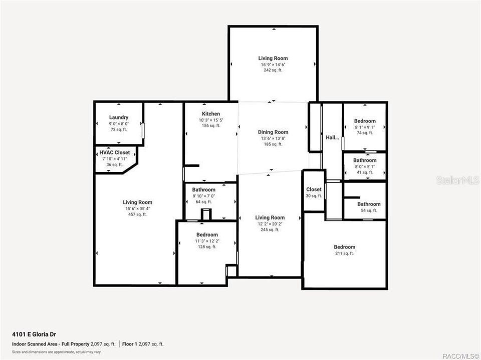 For Sale: $489,900 (2 beds, 2 baths, 2193 Square Feet)