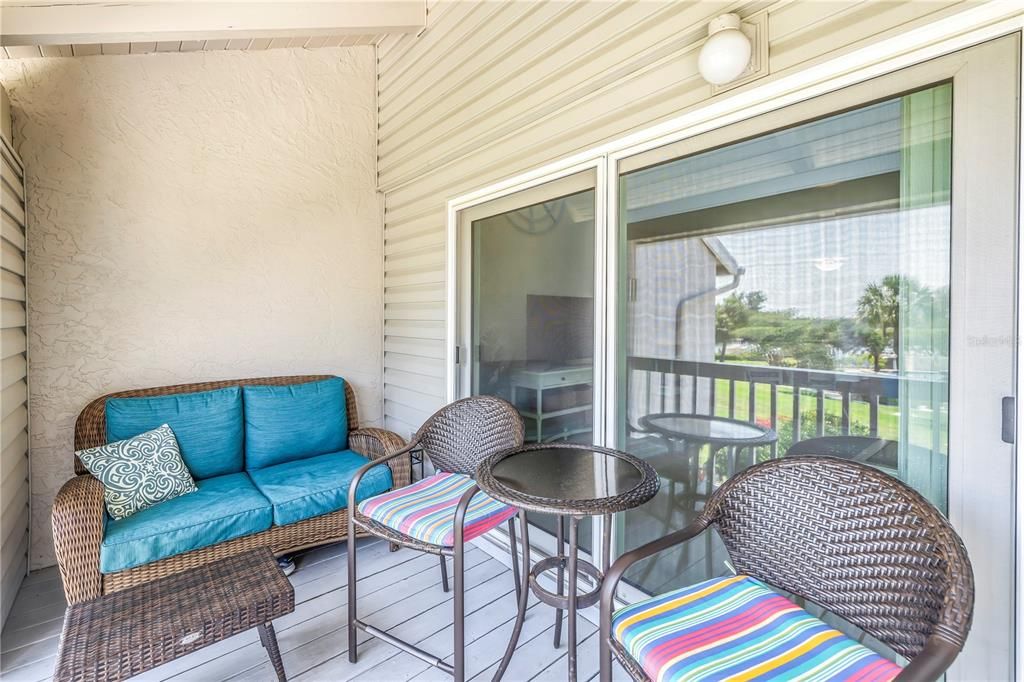 Relaxing balcony