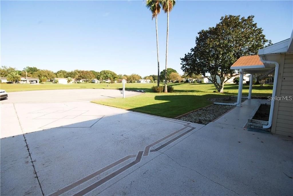 Extra long driveway will welcome all of your guests
